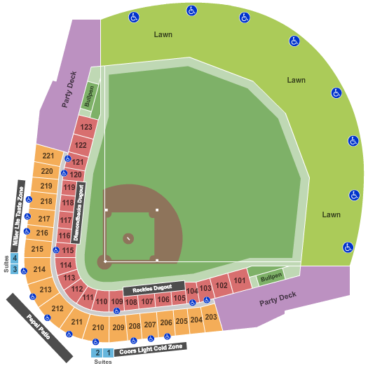 Salt River Fields Tigers Seating Chart